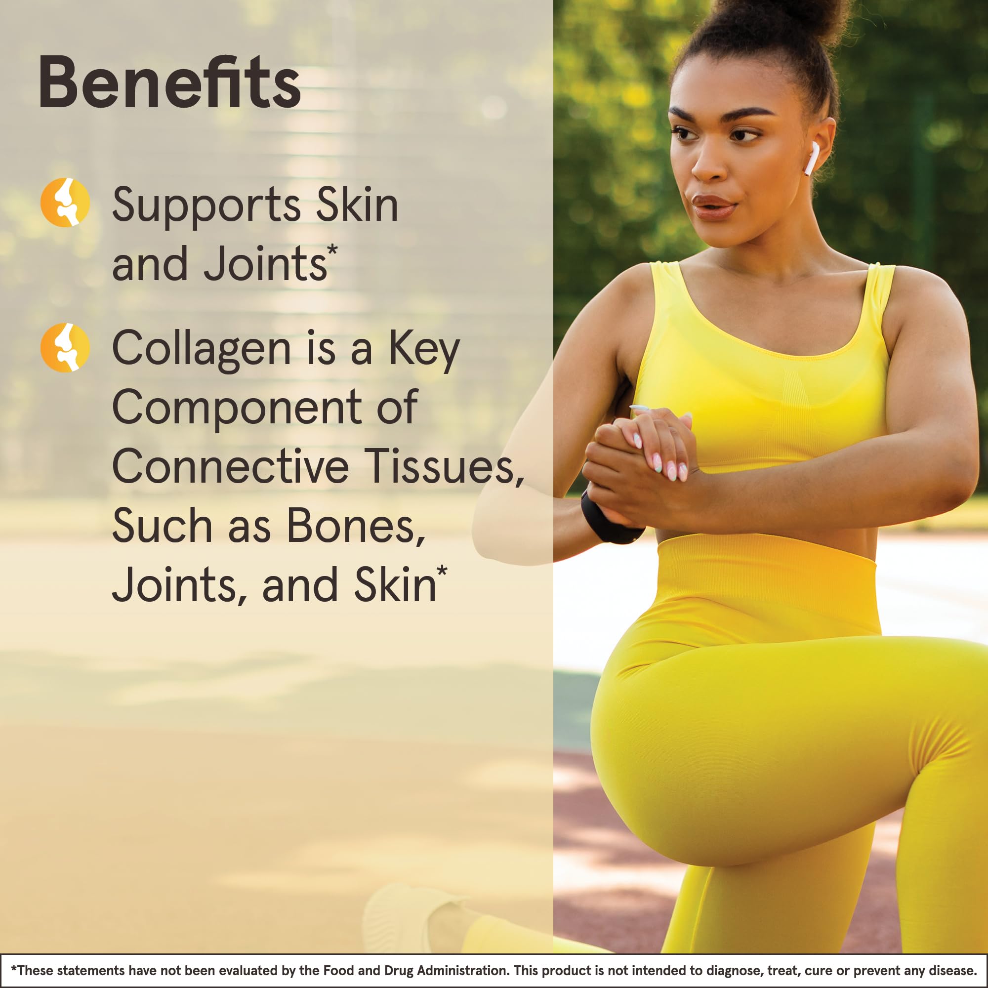 Jarrow Formulas® Type II Collagen Complex 1000 mg Supplements, Supports Skin and Joint Health, 60 Capsules, 30 Day Supply