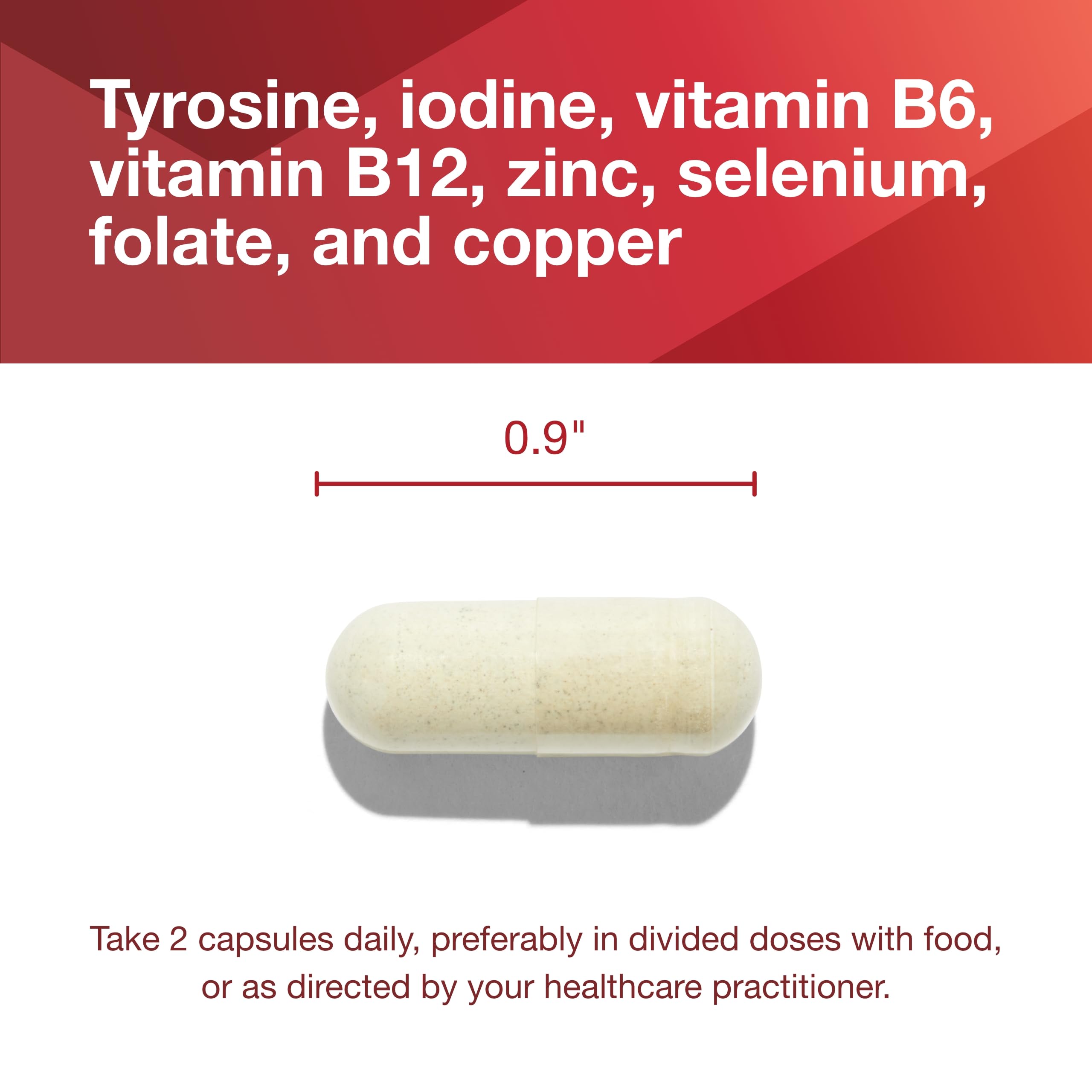 PROTOCOL FOR LIFE BALANCE Ortho Thyroid - Supports Healthy Thyroid Function* - with Ashwagandha, Zinc & Selenium - Non-GMO & Kosher - 90 Veg Capsules PROTOCOL FOR LIFE BALANCEAu supplements