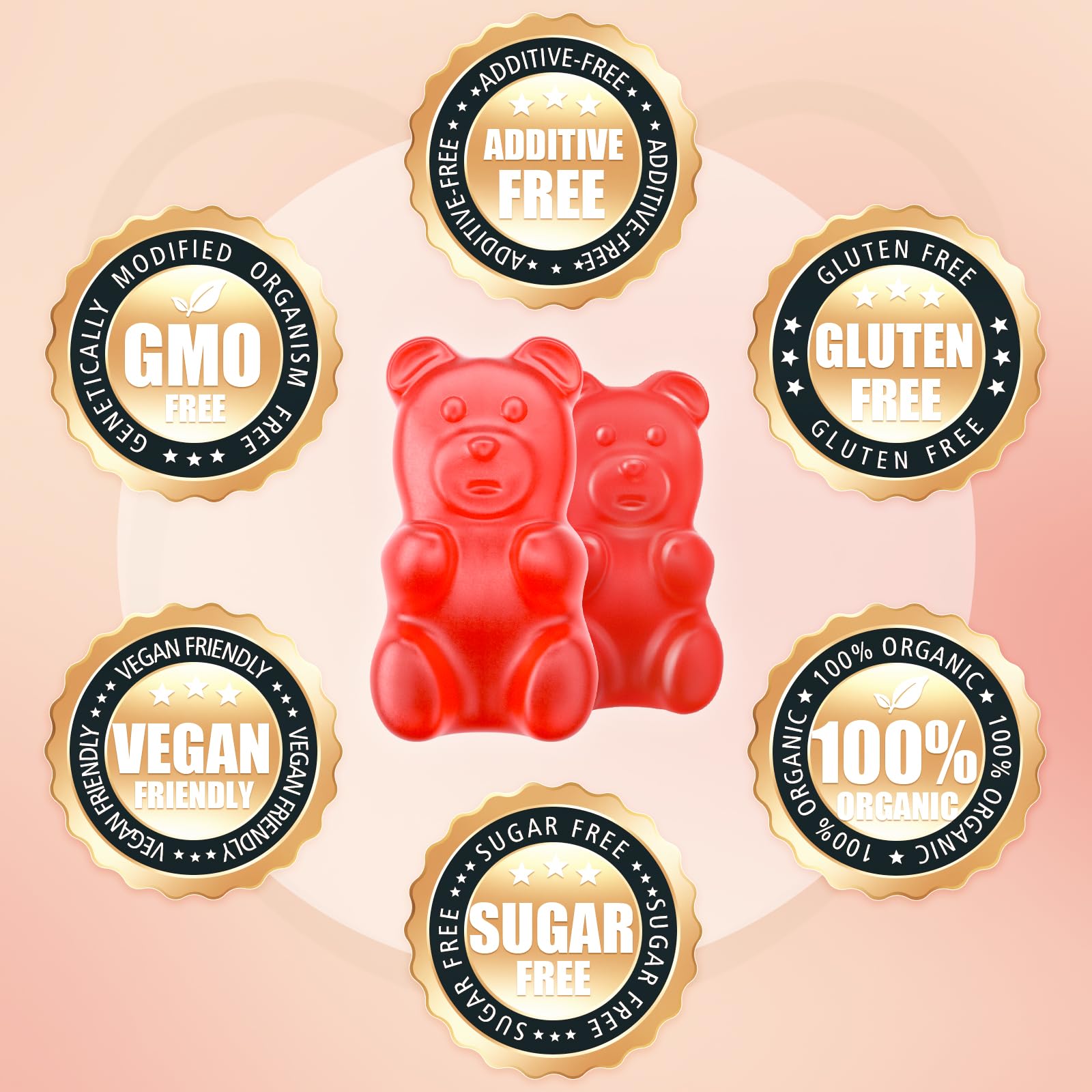 softbear Berberine with Ceylon Cinnamon Gummies-99% Purity Berberine HCL Supplements softbearUS supplements