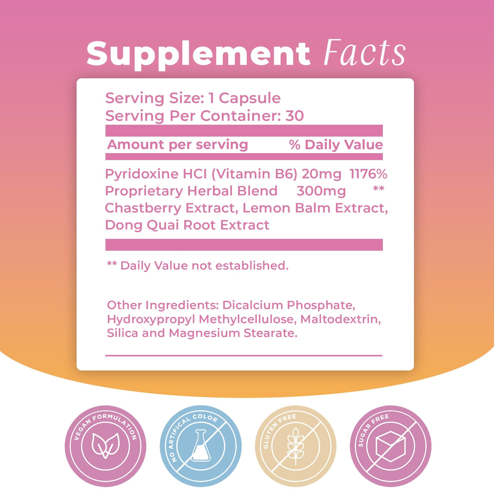 BIOTOPLEVEL PMS Support Supplement for Women & PMS Relief, Hormone Balance & Menstrual Period Relief for Cramps, Bloating & Mood Swings with Chasteberry, Vitamin B6, Lemon Balm, Dong Quai, 30 Count BIOTOPLEVELAu supplements