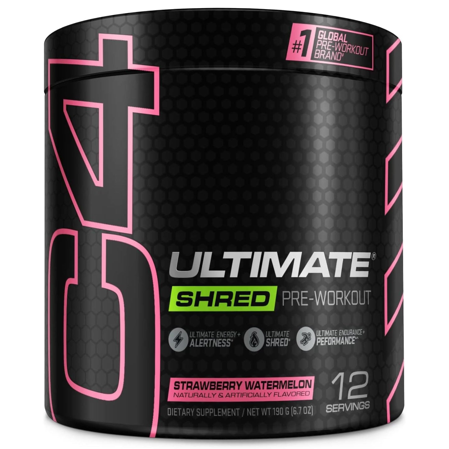Cellucor C4 Ultimate Shred Pre Workout Powder, Fat Burner for Men & Women, Weight Loss CellucorUS supplements