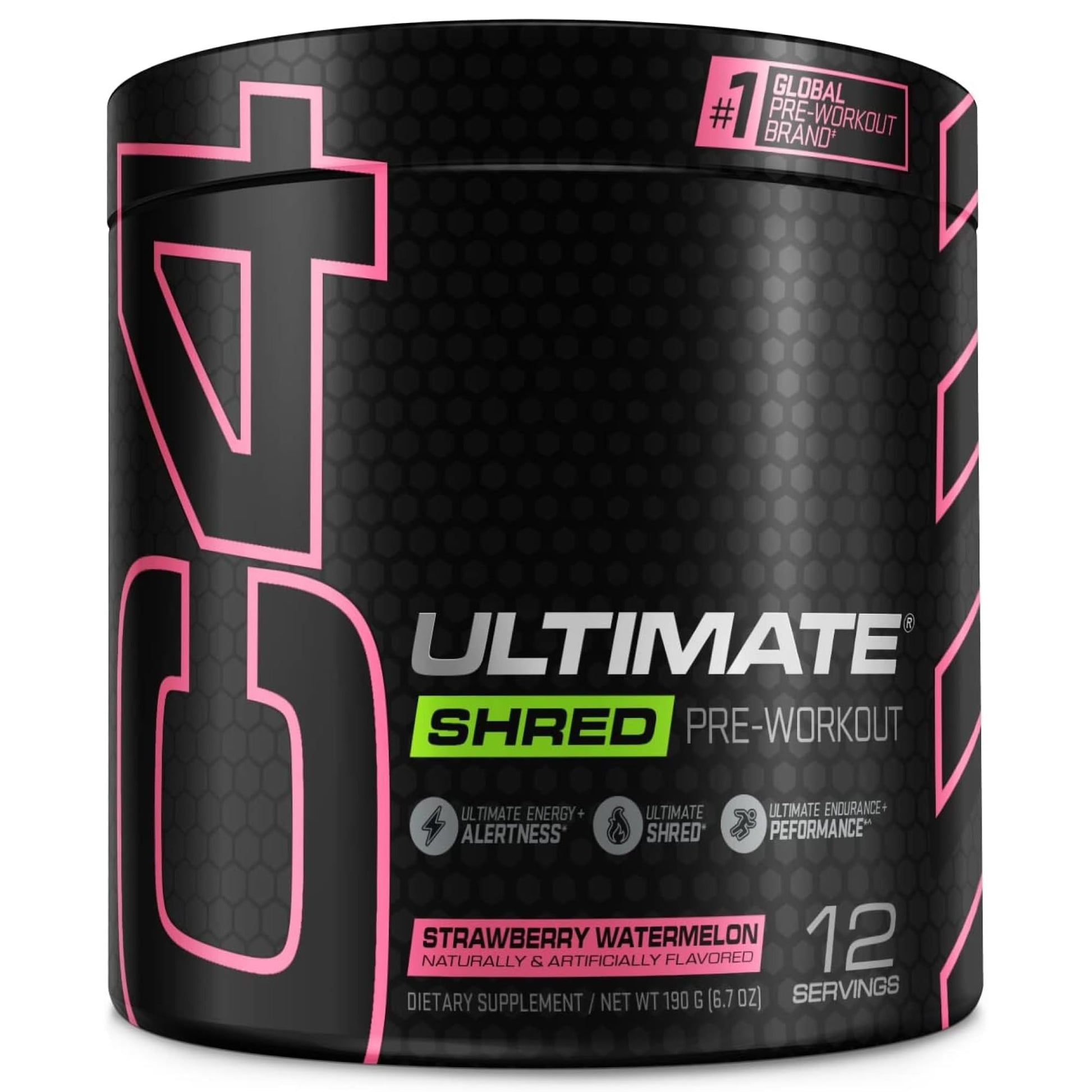 Cellucor C4 Ultimate Shred Pre Workout Powder, Fat Burner for Men & Women, Weight Loss CellucorUS supplements