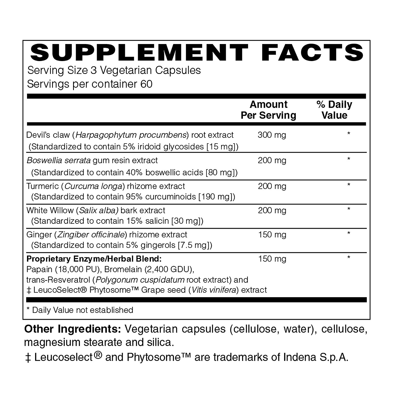 Holly Hill Health Foods, Inflammove (Healthy Joint & Mobility Support*), 180 Vegan Capsules Holly Hill Health FoodsAu supplements