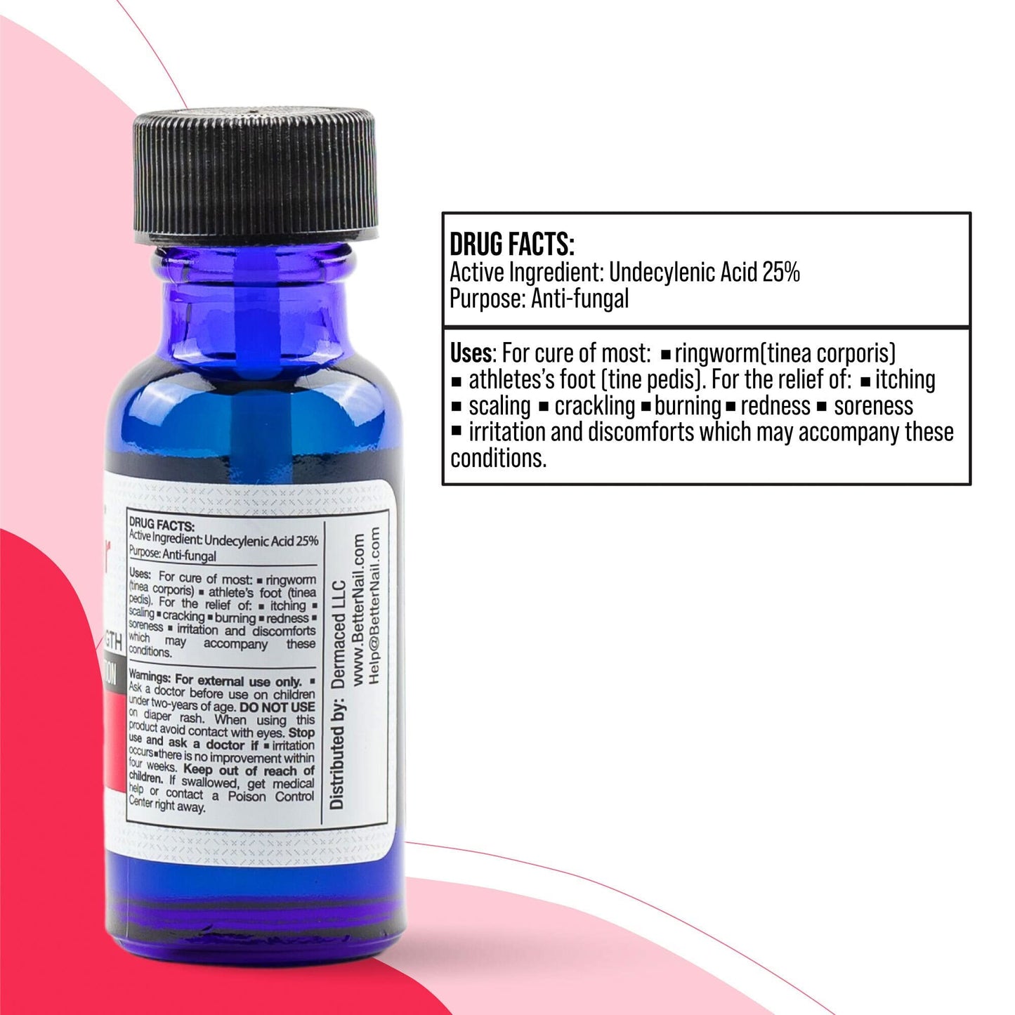 Better Nail - Treatment for Fungus Under & Around the Nail - Maximum Strength 25% healthsupps.co.ukUS supplements