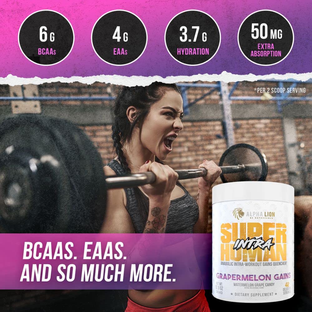 Alpha Lion Superhuman Intra Workout Powder for Men & Women, Amino Acids Drink ALPHA LIONAu supplements
