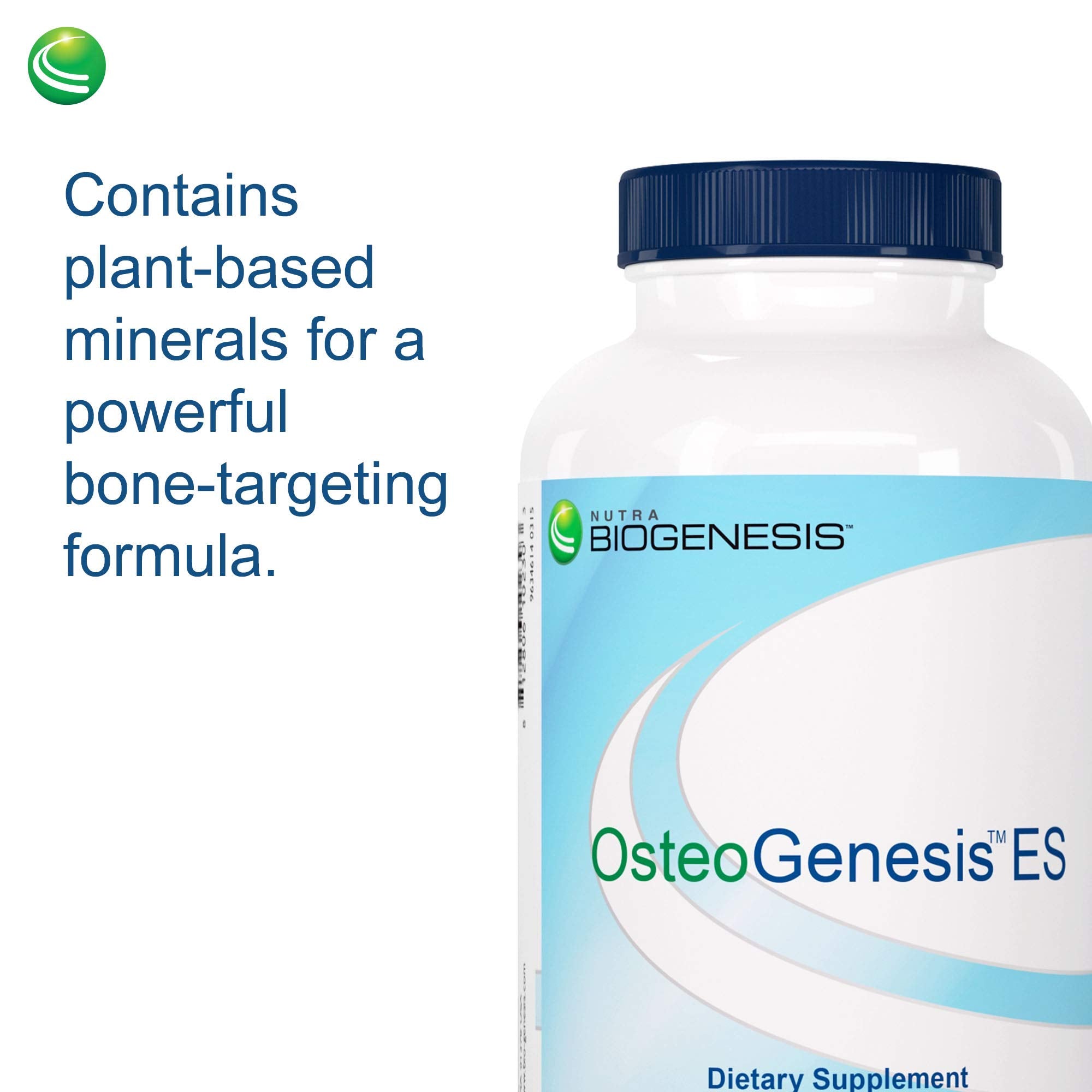 Nutra Biogenesis Osteogenesis - Bone Health Supplements for Women & Men, Vitamin D3 K2 & Calcium for Bone Density & Healing, Minerals Zinc, Magnesium & Boron - 240 Veggie Capsules Nutra BioGenesisAu supplements