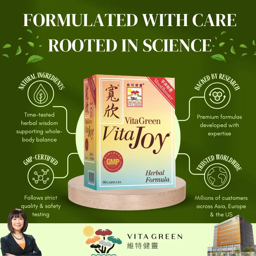 Vita Green Stress Support Supplement - Calm, Balance and Restful Nights - Promotes Relaxation and Emotional Wellness - Natural Formula to Unwind and Stay Centered - 90 Capsules Vita Greennz supplements