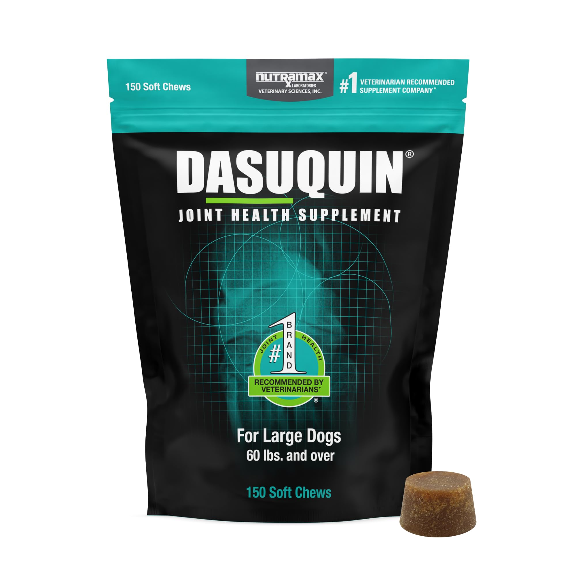 Nutramax Dasuquin for Large Dogs, Joint Health Supplement, Contains Glucosamine for Dogs, Plus Chondroitin, ASU and More, Supports Healthy Joints, Soft Chews, 150 Count Nutramax LaboratoriesAu supplements