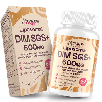 CEALMU CORE Liposomal DIM SGS Supplement - Estrogen Supplements for Women & Men Contains Sulforaphane Glucosinolate, Vitamin E, Pomegranate Fruit - Support Detox and Antioxidant (1 Pack) CEALMU COREAu supplements