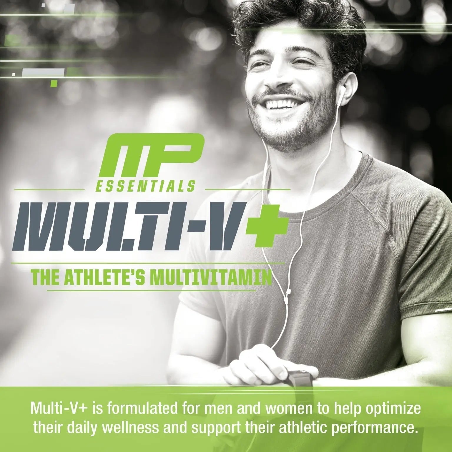 Muscle Pharm Essentials Multi-V+, The Athlete's Multi-Vitamin, Enhanced Energy, Performance & Immune Health, Daily Multivitamin for Men & Women Muscle PharmAu supplements