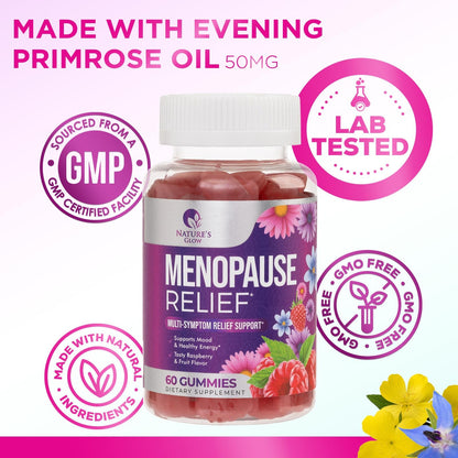 Nature's Glow Menopause Relief Vitamin Gummy for Women - Effective Menopause Nature's GlowUS supplements