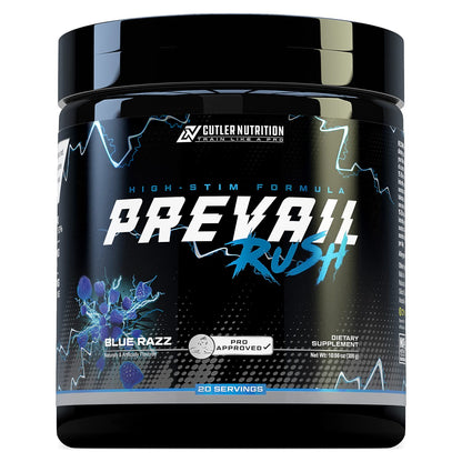 Cutler Nutrition High Stim Pre Workout Powder Prevail Rush Preworkout for Men & Women Cutler NutritionUS supplements