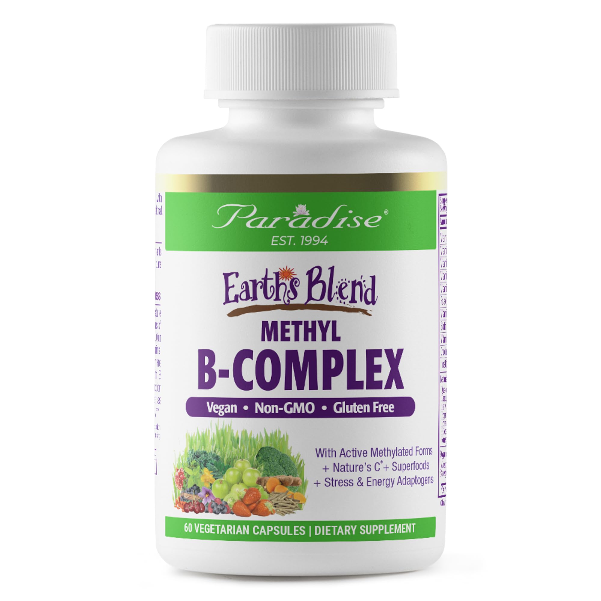 Paradise Herbs Earth's Blend Once Daily Multivitamin & B-Complex Bundle Paradise HerbsAu supplements