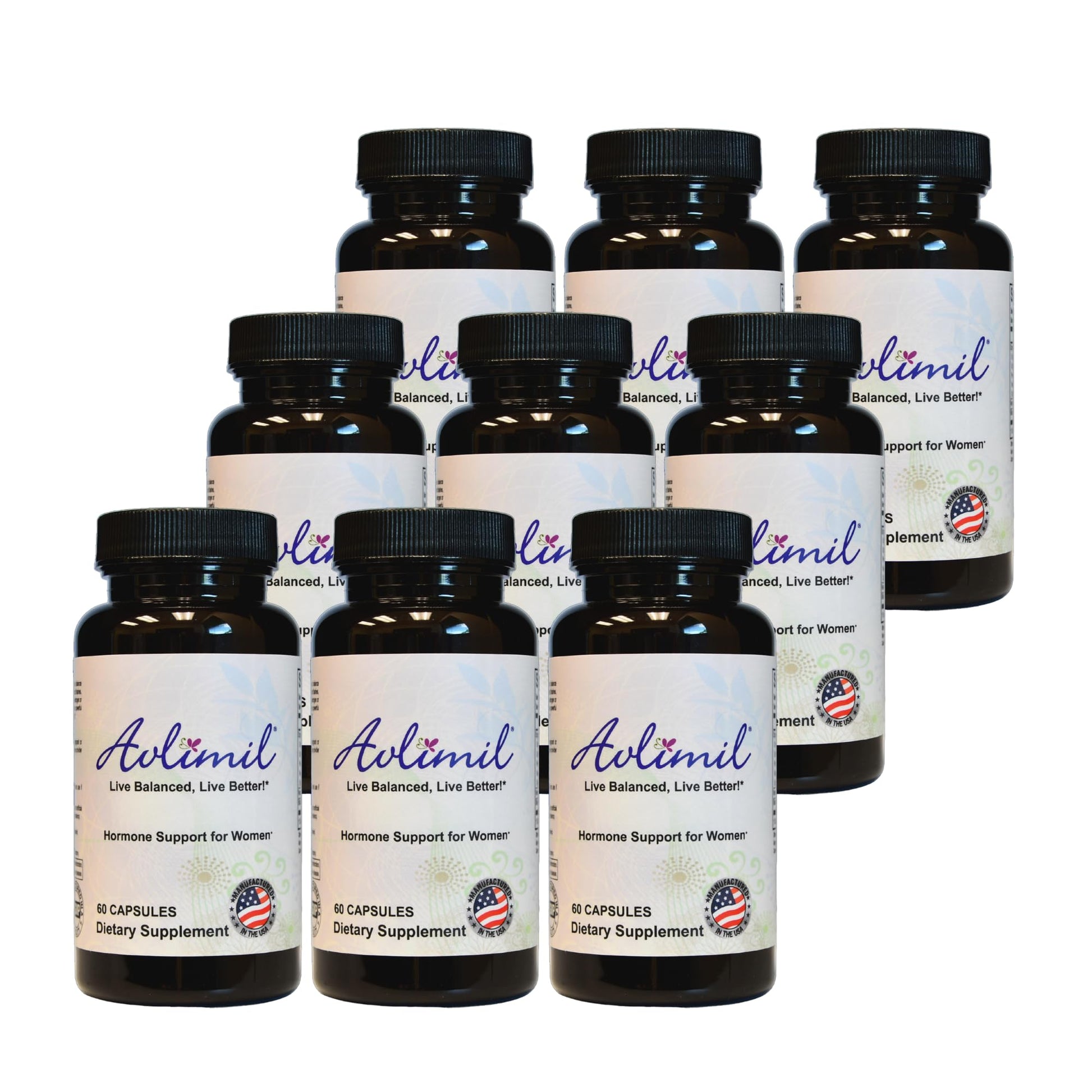 Avlimil Hormone Balance & Menopause | Relief from Mood Swings, Hot Flashes, Night Sweats & Irritability AvlimilAu supplements