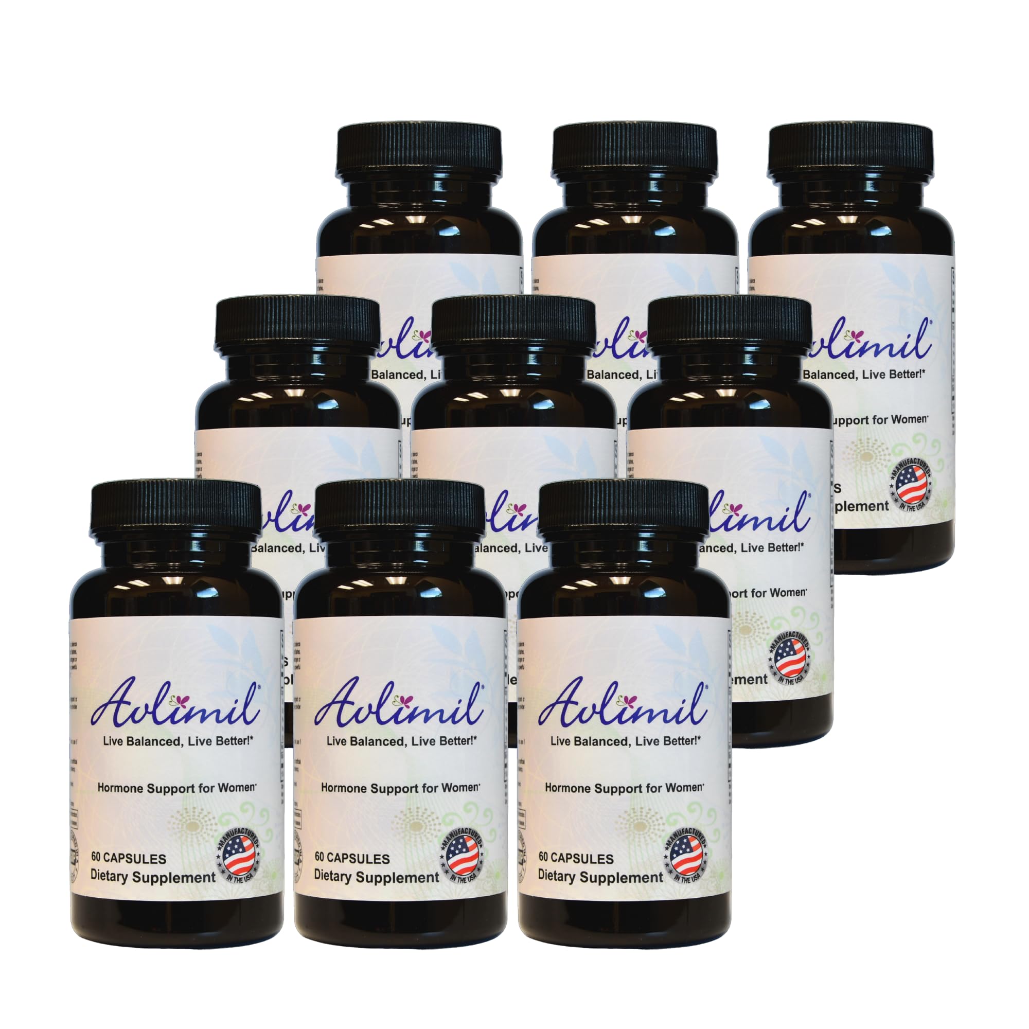 Avlimil Hormone Balance & Menopause | Relief from Mood Swings, Hot Flashes, Night Sweats & Irritability AvlimilAu supplements