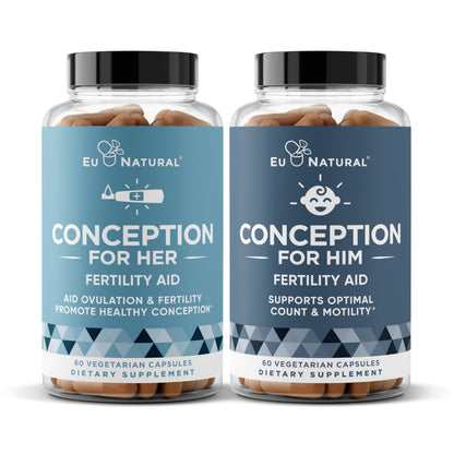 Eu Natural Conception for Her & Him Fertility Bundle - Fertility Supplements Eu NaturalUS supplements