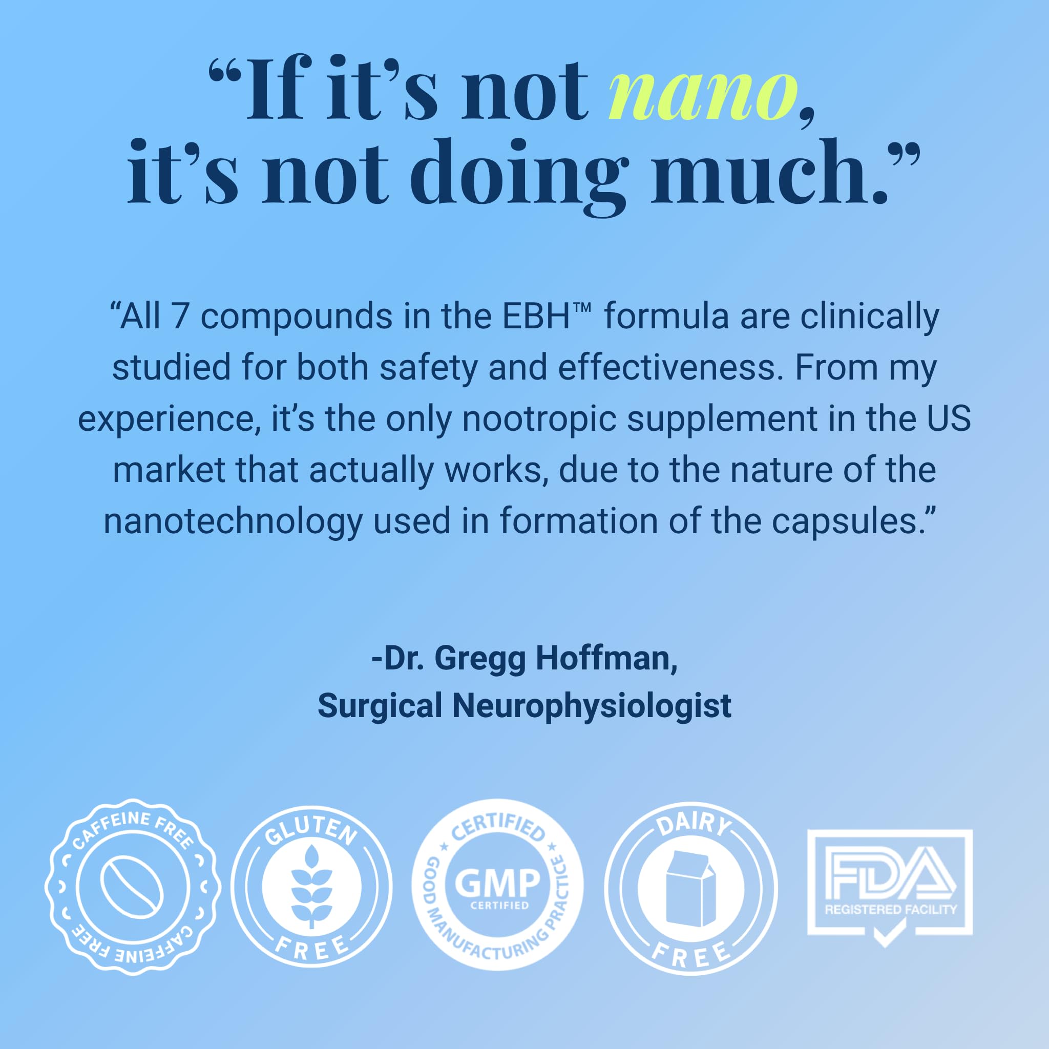 Essential Brain Health Supplements Nootropic for Memory and Focus – for Adults with NanoCap® Technology, Phosphatidylserine, Bacopa, Ginkgo Biloba, Omega 3, B6, B12, 60 Softgels by Greedy® Nutrition Platinum HealthAu supplements