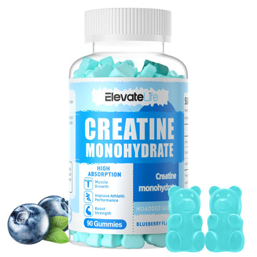 ElevateLife Creatine Monohydrate Gummies 5000mg for Men & Women, Chewables ElevateLifeAu supplements