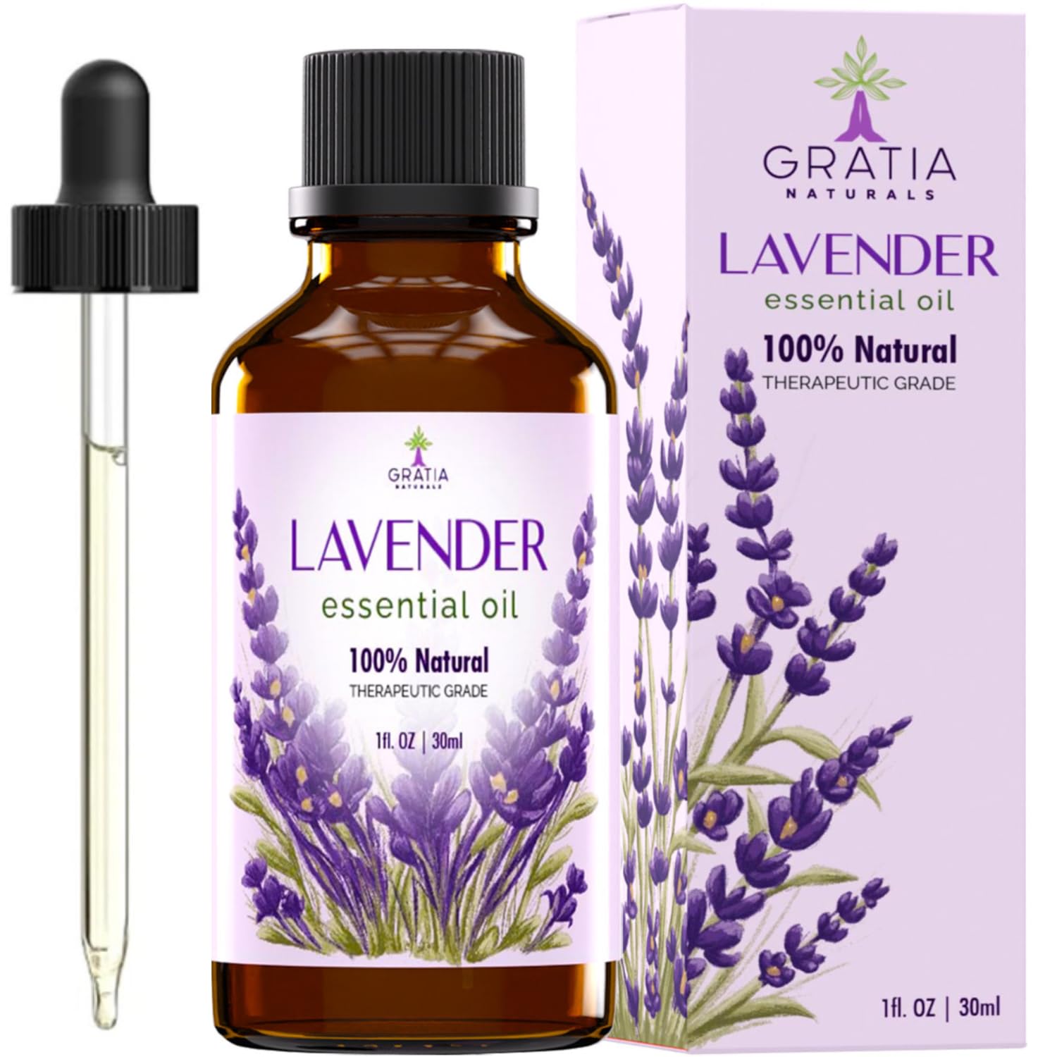 Gratia Naturals Lavender Essential Oil - 100% Pure and Natural … GRATIA NATURALSAu supplements