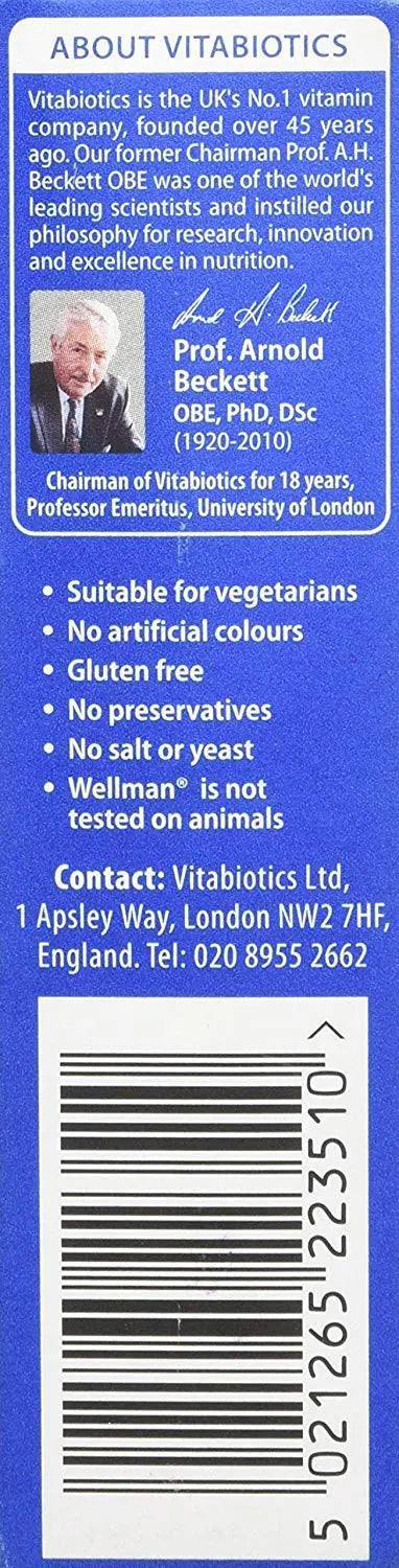 Wellman 4 X 50+ 30 Tablets WellmanAu supplements