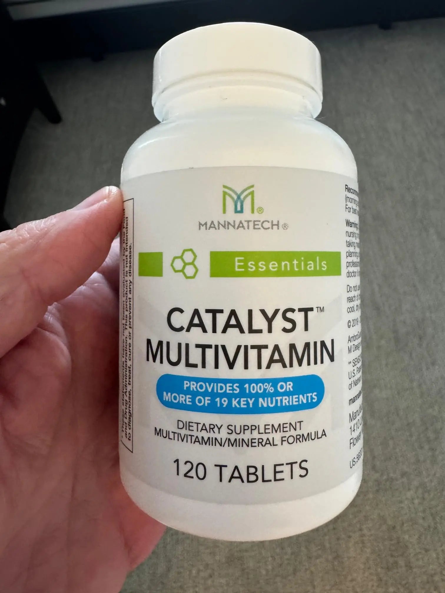 Mannatech Catalyst Multivitamin 120 Tablets, Maximize Your Multivitamin. Provides Antioxidants Vitamin A, Vitamin C, and Vitamin E MannatechAu supplements