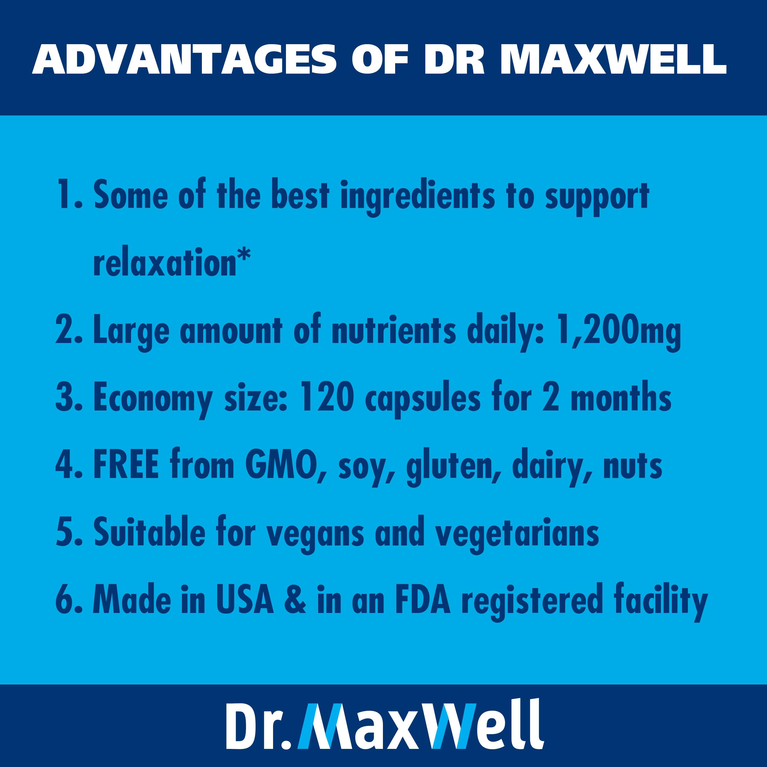Dr. Maxwell Cortisol Manager Supplement, Supports Relaxation, Mood & Sleep in Times of Occasional Stress, Ashwagandha Rhodiola Adaptogens, Helps Maintain Normal Cortisol Levels, 120 Capsules Dr. MaxwellAu supplements
