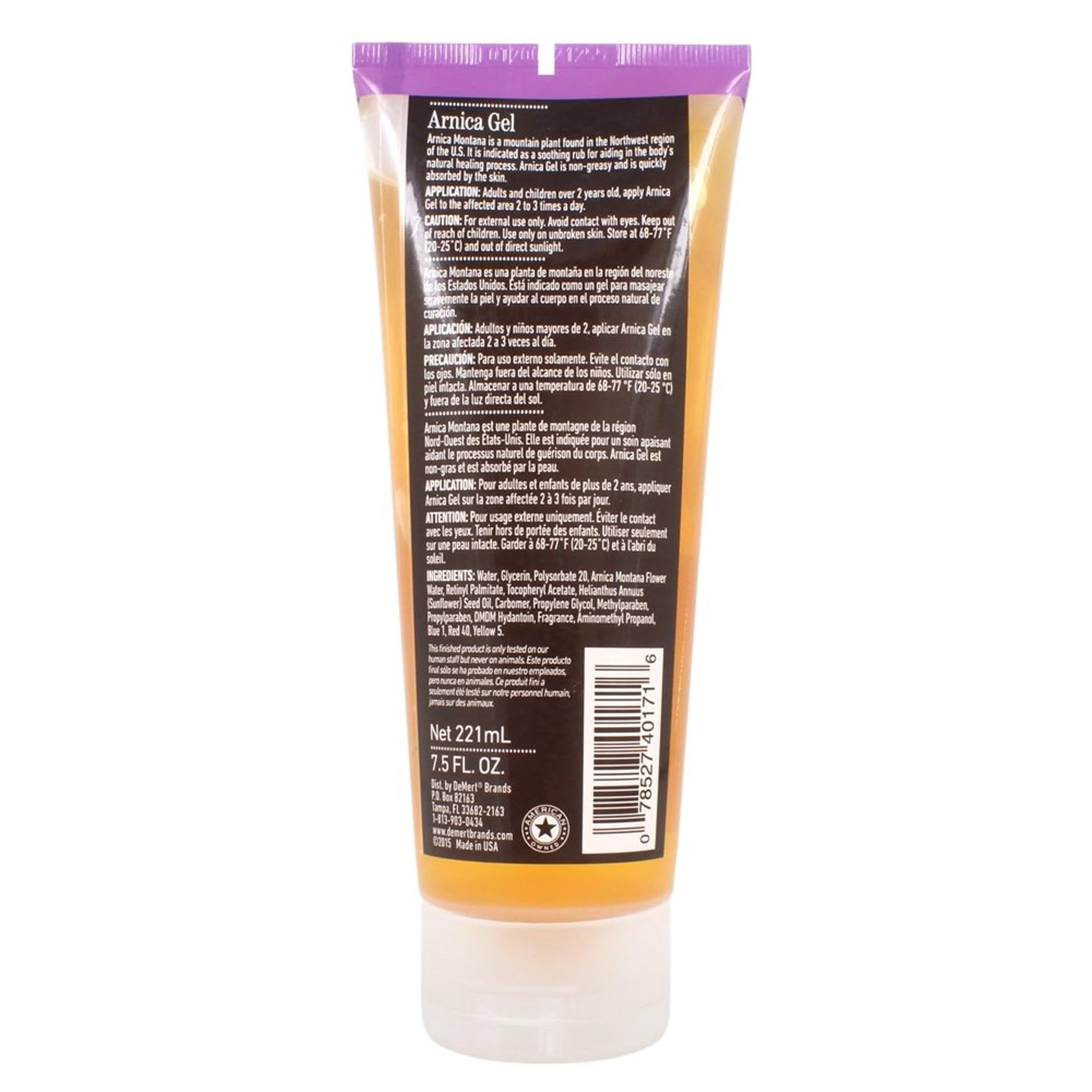 Robert Research Laborator Arnica Gel 7.5 oz Robert Research LaboratoriesAu supplements