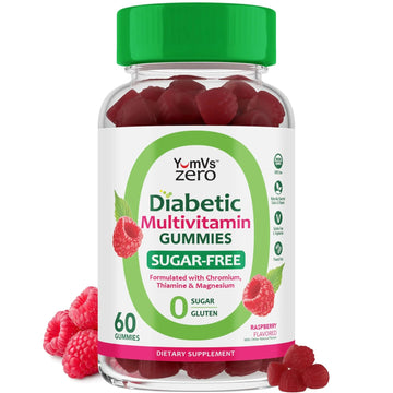 YUM-V'S Multivitamin for Women & Men – Sugar Free Multivitamin Gummies – Zero Sugar Gummy with Chromium, Thiamine & Magnesium YUM-V'SAu supplements