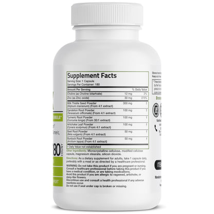 Bronson Liver Detox Advanced Detox & Cleansing Formula Supports Health Liver Function BronsonUS supplements