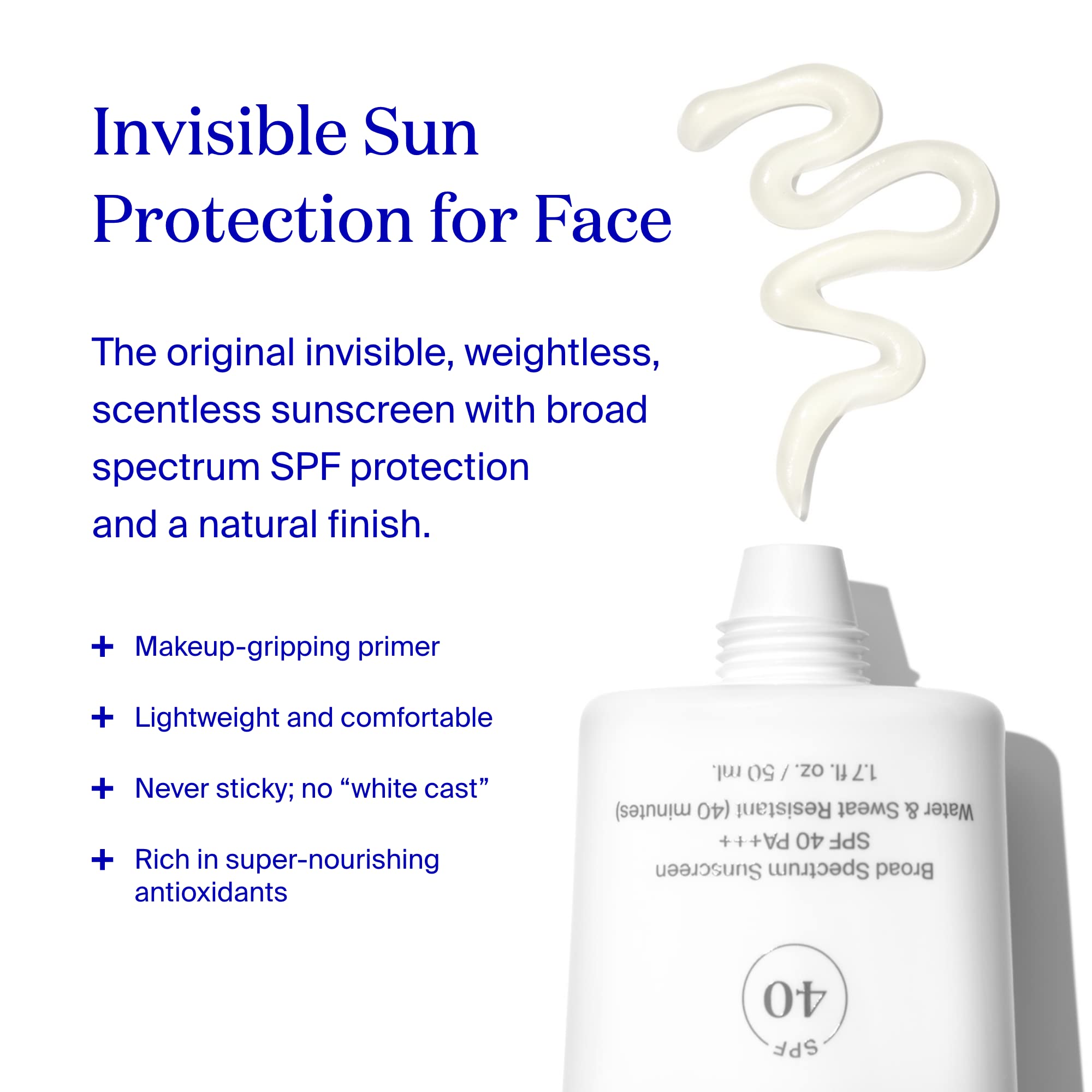 Supergoop! Unseen Sunscreen - SPF 40-1.7 fl oz - Invisible, Broad Spectrum Face Supergoop!US supplements