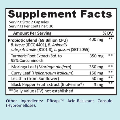 Probiotics for Menopause Women: 68.2 Billion CFU, Hormonal Harmony, Daily Comfort BLUSTERNUS supplements