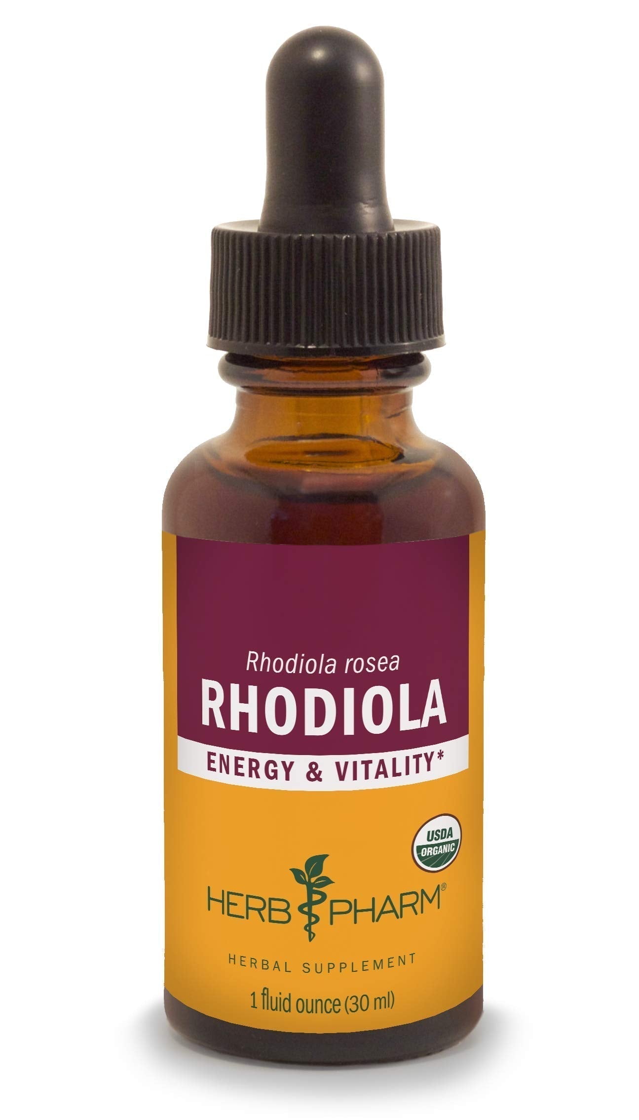 Herb Pharm Certified Organic Rhodiola Root Extract for Energy, Endurance and Stamina Herb PharmAu supplements
