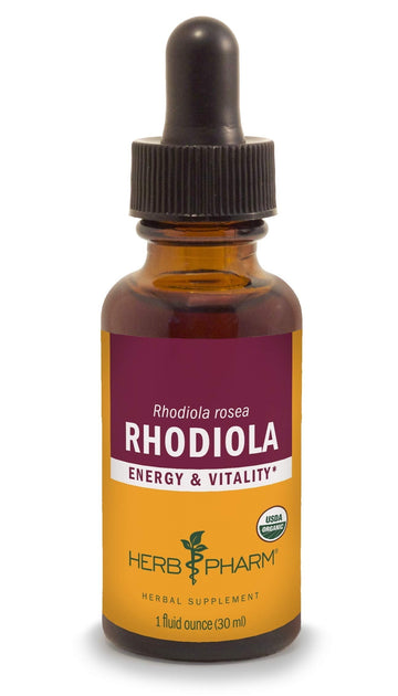 Herb Pharm Certified Organic Rhodiola Root Extract for Energy, Endurance and Stamina Herb PharmAu supplements