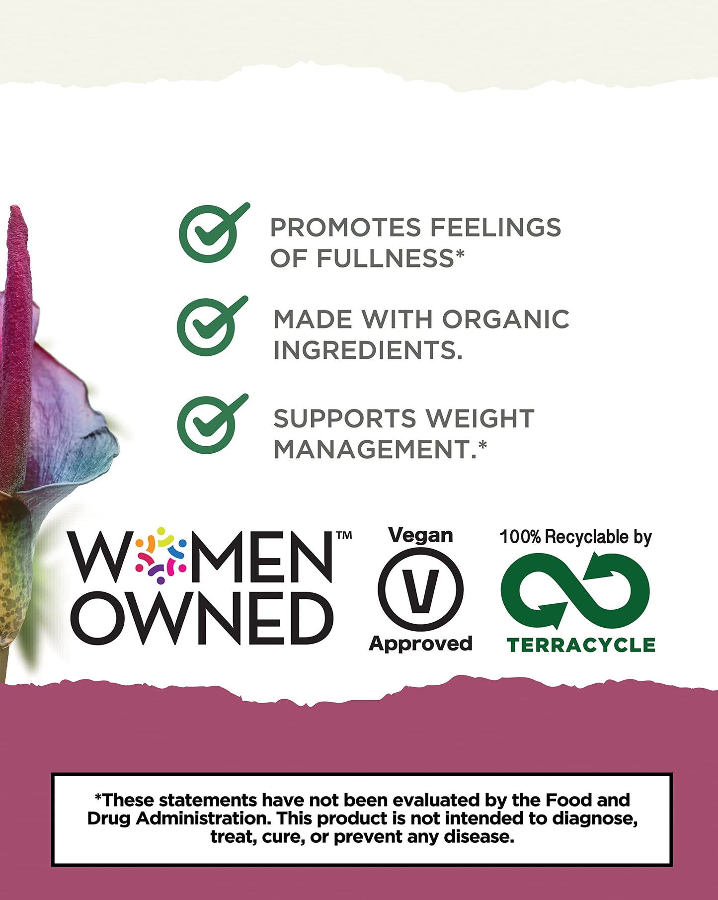 LEMONKIND Organic Zero Calorie Control - Healthy Supplement for Controling Snacking LEMONKINDUS supplements
