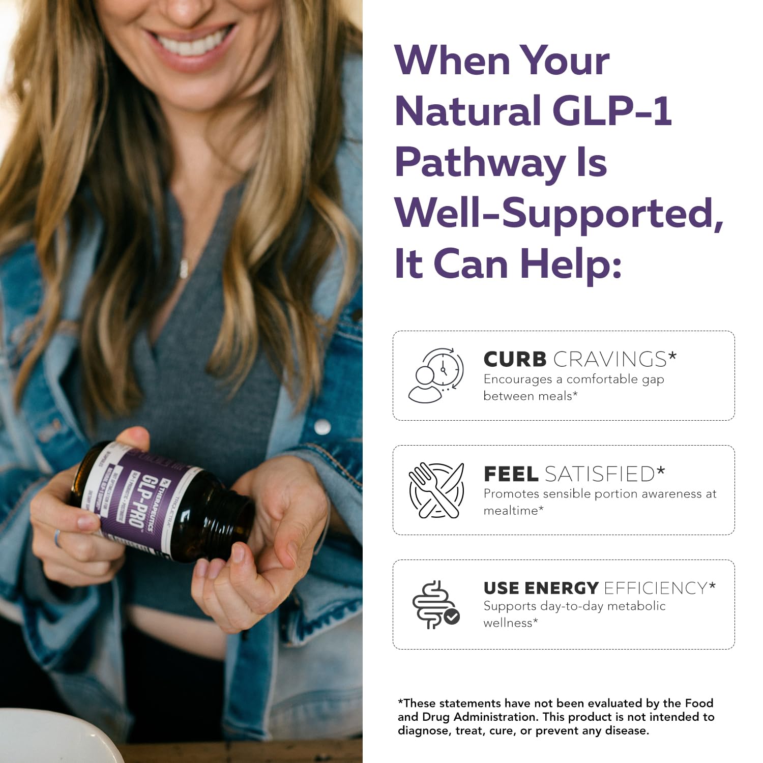 GLP-Pro™: Probiotic & Postbiotic Blend for Natural GLP-1 Support — Akkermansia MucT™, ButyraGen® Butyrate Generator & Spore Bacillus — Healthy Appetite, SCFA & Metabolic Balance — 30 Count Triquetra HealthAu supplements