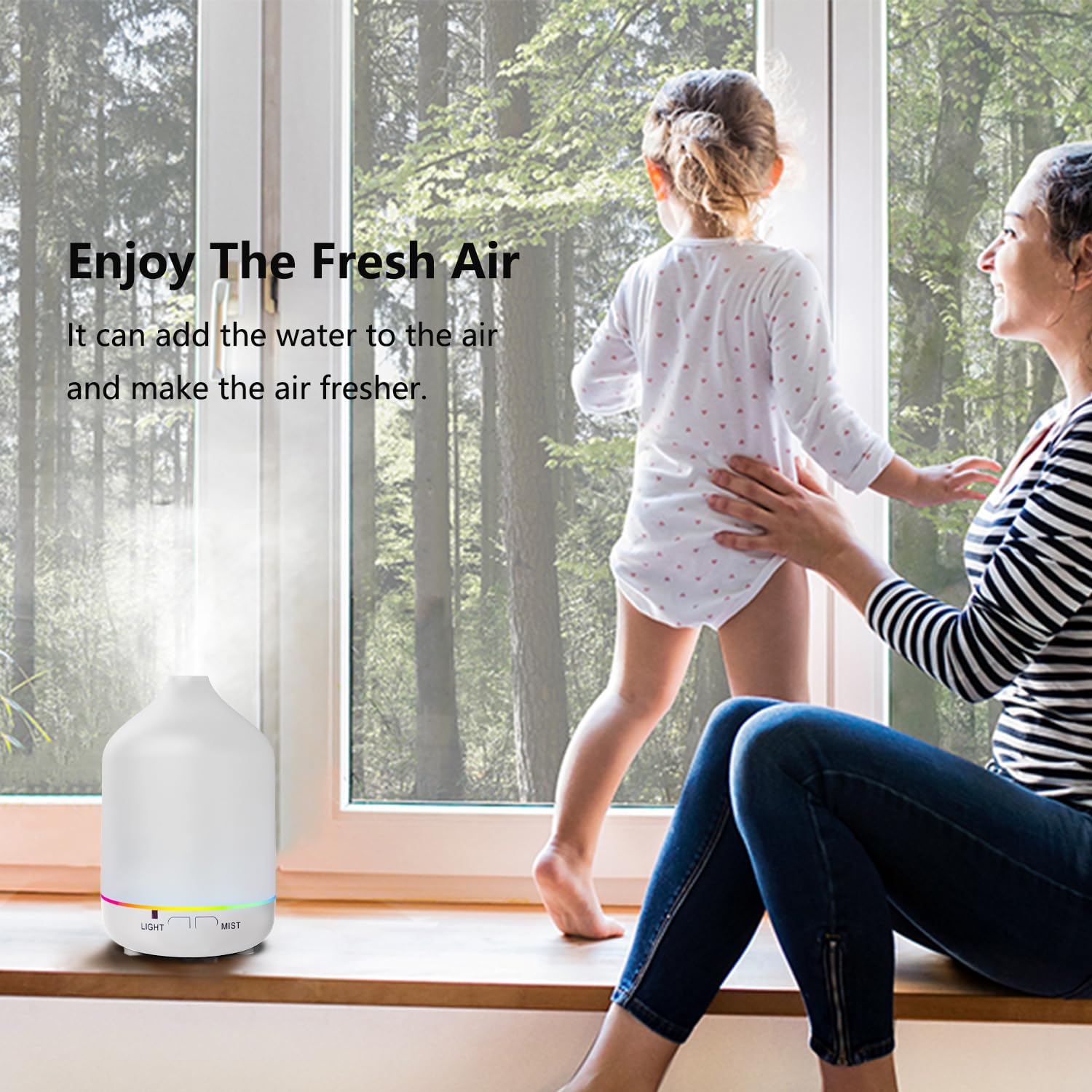 Diffusers 200ml Resin Colorful Essential Oil Diffuser with Adjustable Mist Mode,Auto Off Aroma Diffuser OtheyaAu supplements
