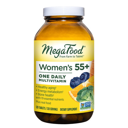 MegaFood Women's 55+ One Daily Multivitamin for Women with Vitamin A, Vitamin C MegaFoodUS supplements
