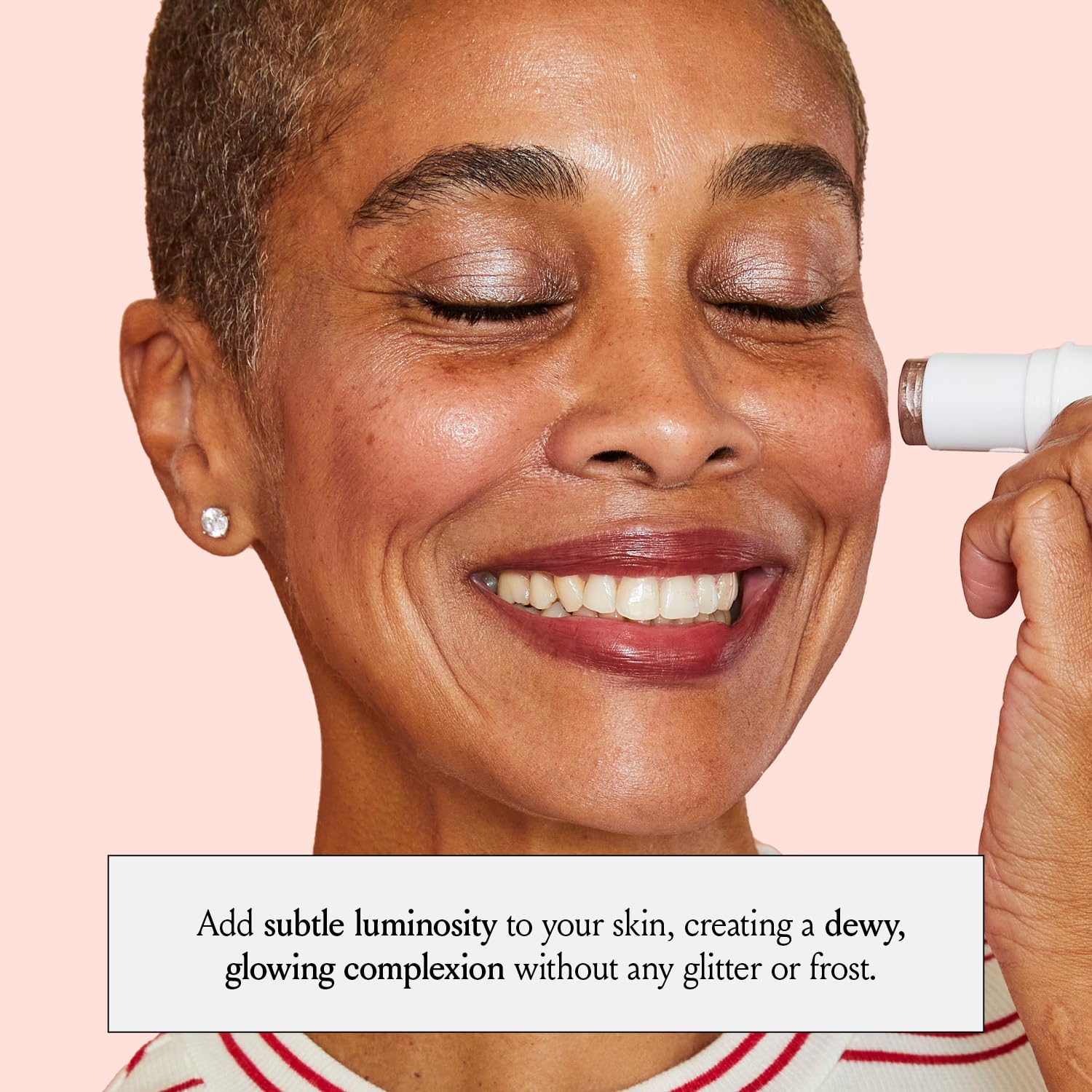Boomstick Glimmer ® Highlighter Makeup Stick, Subtle Shimmer Face Highlighter Stick for Mature Skin, Hydrating Cream Makeup for Cheekbones, Brow Bones & Nose, No Glitter Highlight BOOM! by Cindy JosephAu supplements