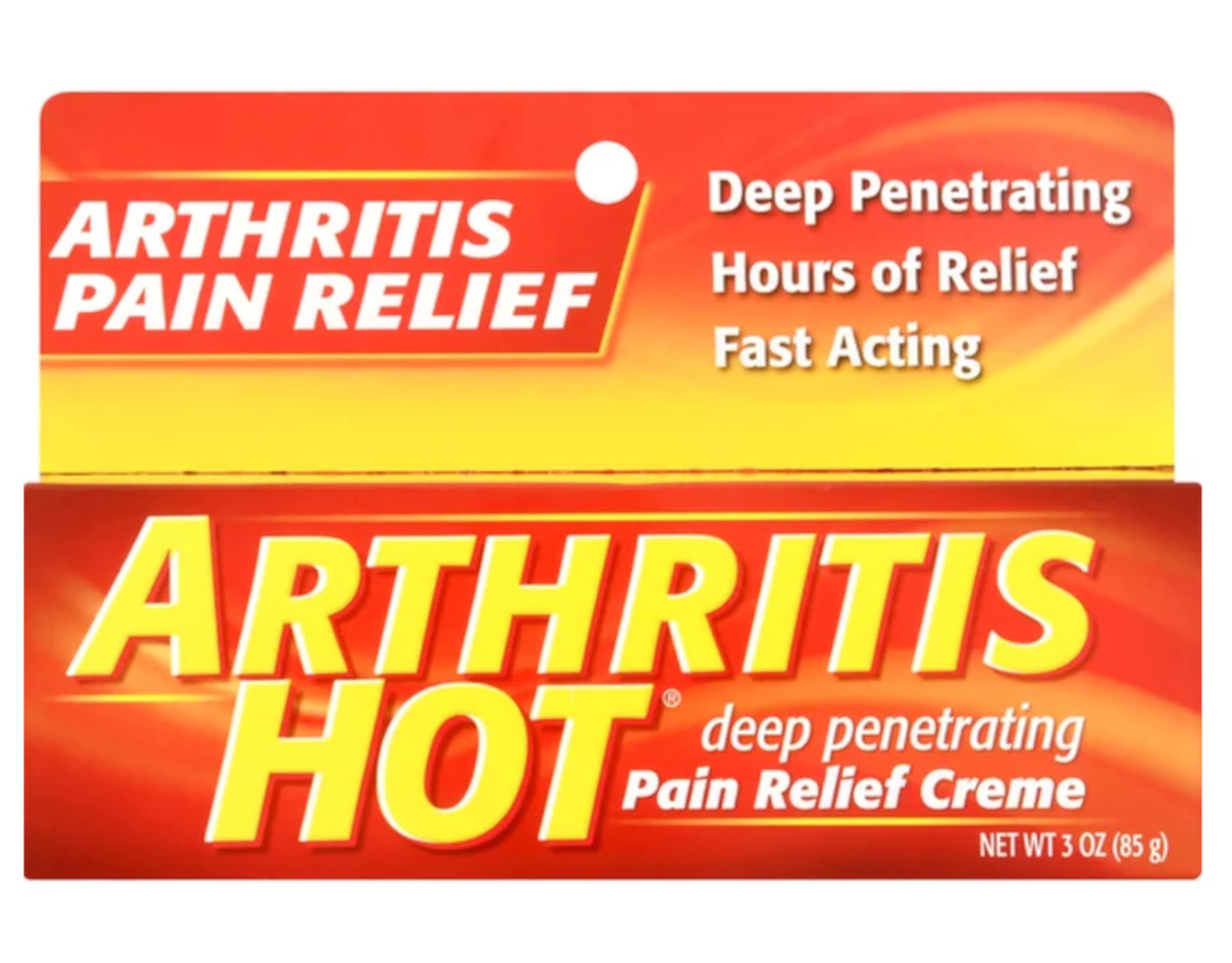 Arthritis Hot Pain Relief Creme 3 oz (Pack of 2) ChattemAu supplements