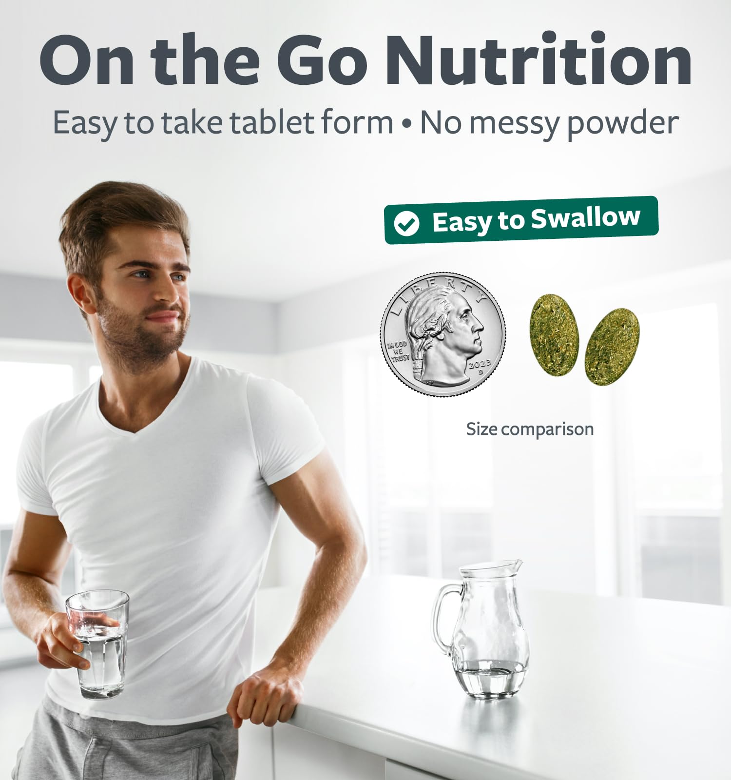 USDA Organic Super Greens Supplement - Organic Greens Fruits and Vegetable Supplement for Adults with 28 Superfood Complex with Superfruits Roots Herbs & More - Vegan & Non-GMO (Up to 1 Month Supply) Healths HarmonyAu supplements