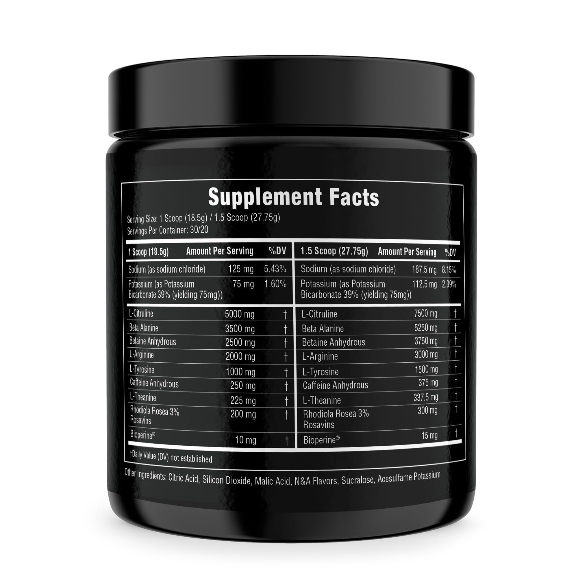 Uncaged Extreme Pre-Workout Powder - Extreme Energy, Focus, Nitric Oxide & Muscle ALPHA WOLFUS supplements