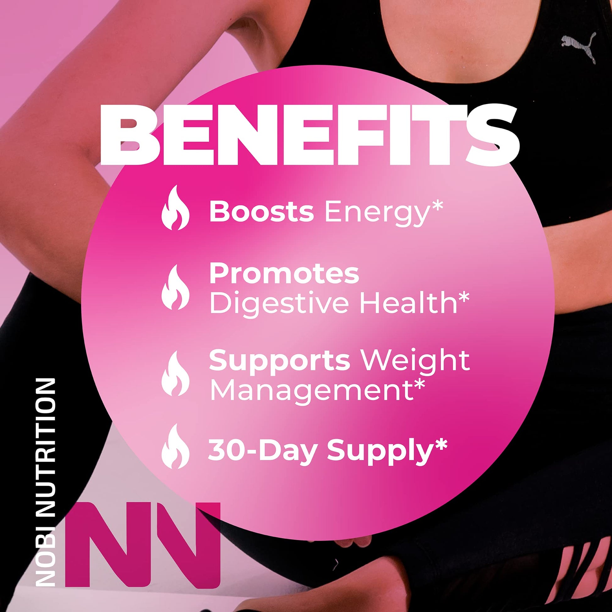 Fat Burner For Women | Metabolism Booster & Weight Loss Support Supplement Nobi NutritionAu supplements