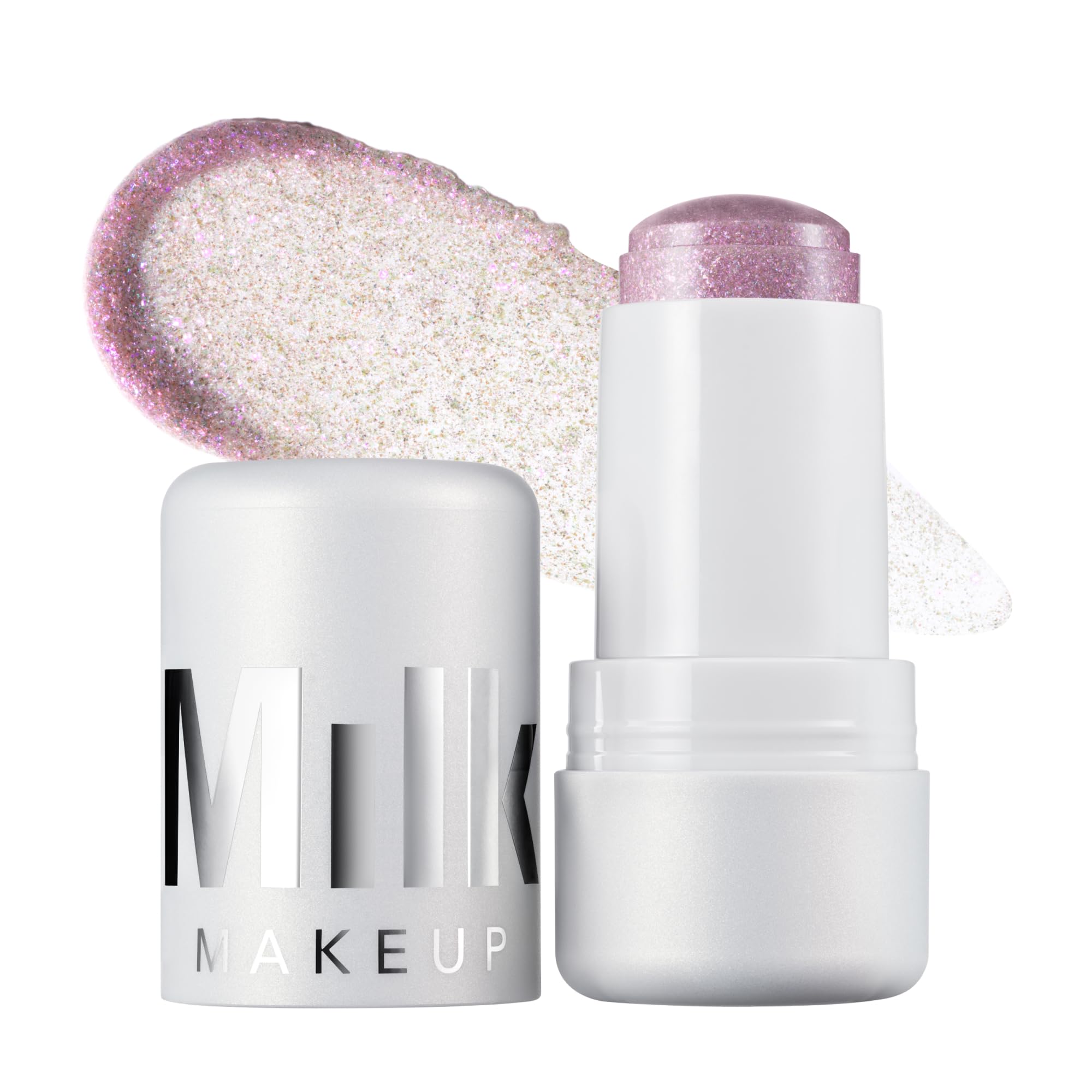 Milk Makeup Cooling Water Jelly Shimmer – Buildable Face + Body Highlighter Stick for Sheer Shimmery Glow – Long-Lasting, Hydrating, Glitter Free Formula – Boba (Violet Blue), 0.17oz Milk MakeupAu supplements