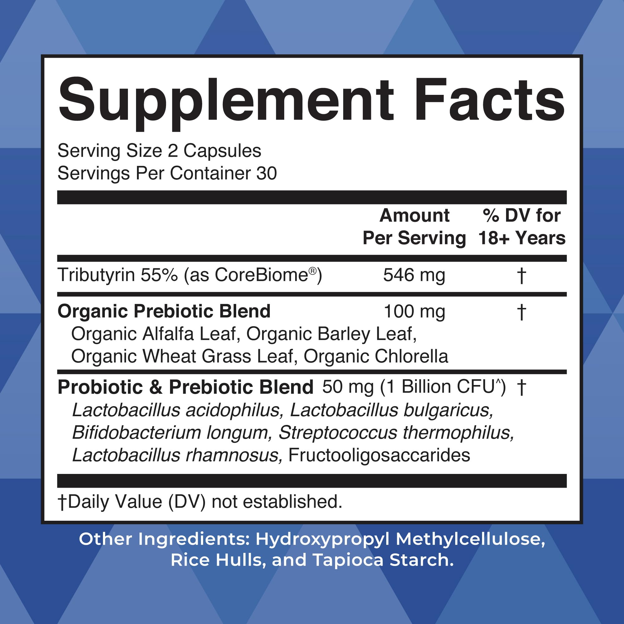 MARYRUTH'S Complete Gut Health+ Capsules | 5 Probiotic Blend | Butyrate | Corebiome® | Vegan Gut Support | Support Gastrointestinal Health & Microbiome
