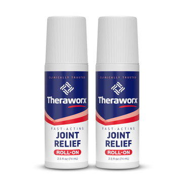 Theraworx Fast-Acting Joint Relief Roll-On Joint Discomfort & Inflammation Relief - 2.5 Oz - 2 Count TheraworxAu supplements