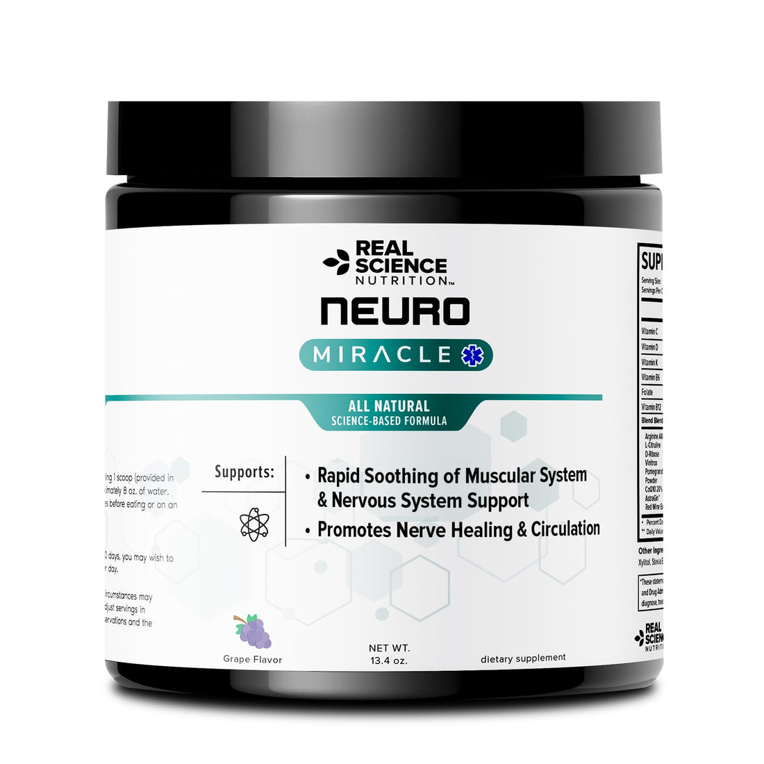 Real Science Nutrition Offers Neuropathy Miracle a Natural Powder Supplement to Improve Circulation and Provide Relief for Neuropathy Real Science NutritionAu supplements