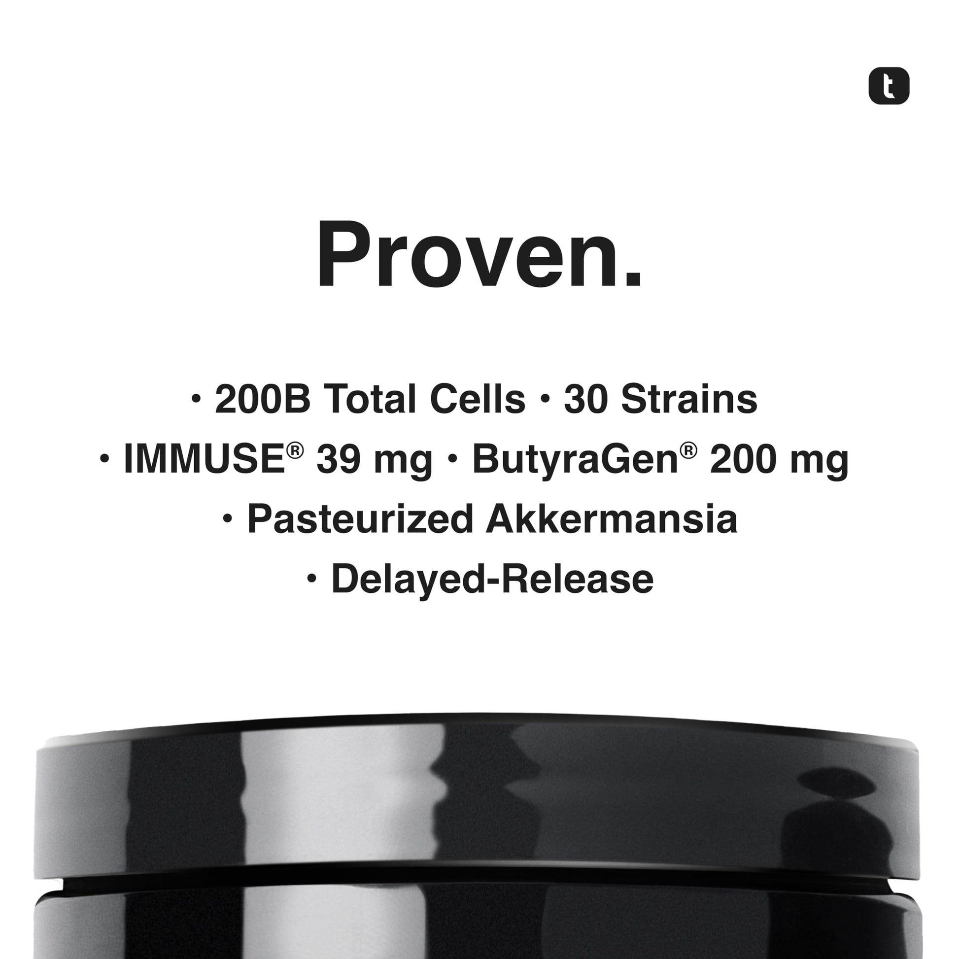 Toniiq Prebiotics and Probiotics – 200B TFU with Postbiotics IMMUSE® & ButyraGen® – 30 Strains – Shelf-Stable Synbiotic Formula – Third-Party Tested – 60 Capsules ToniiqAu supplements