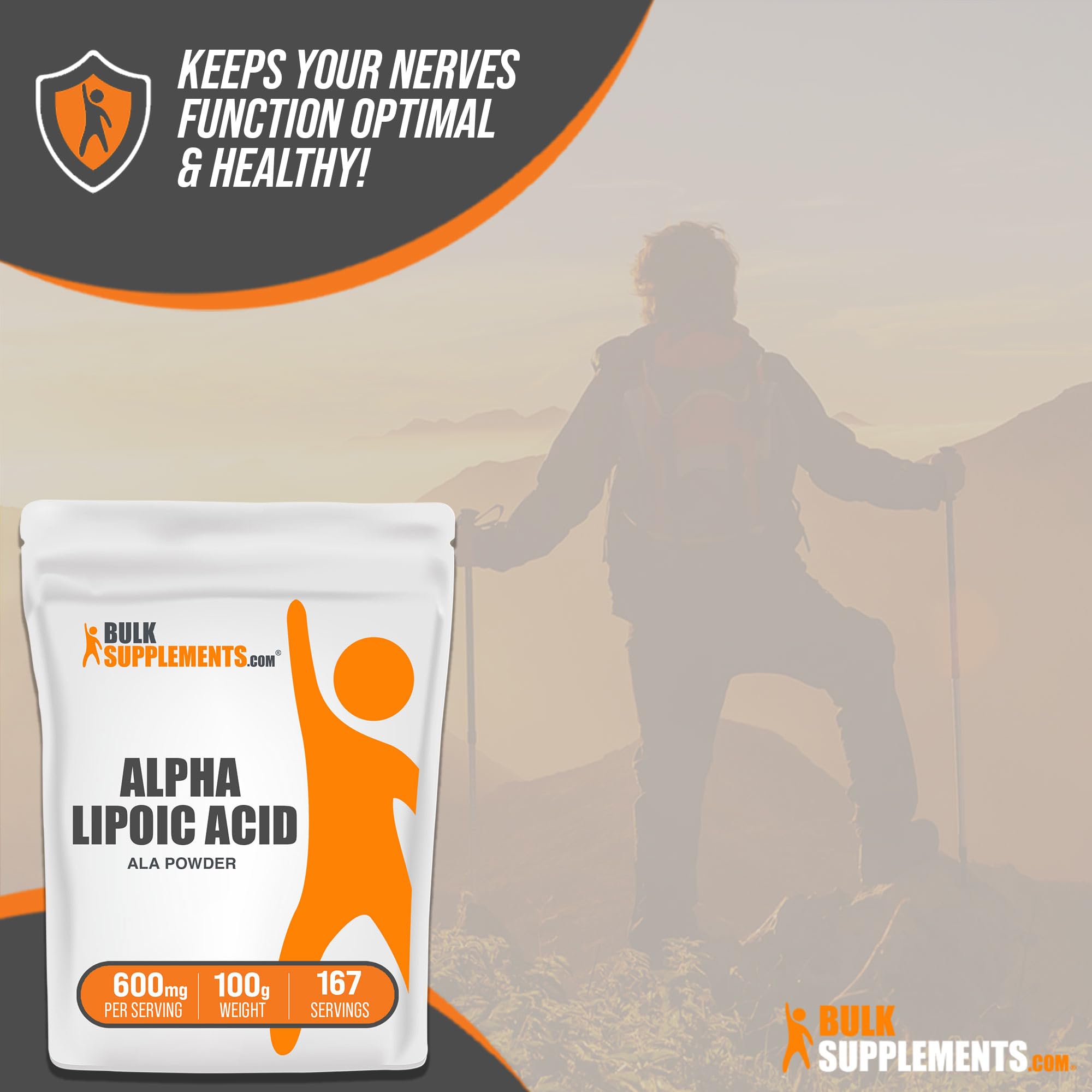 BULKSUPPLEMENTS.COM Alpha Lipoic Acid Powder - ALA Supplement, Alpha Lipoic BULKSUPPLEMENTS.COMUS supplements