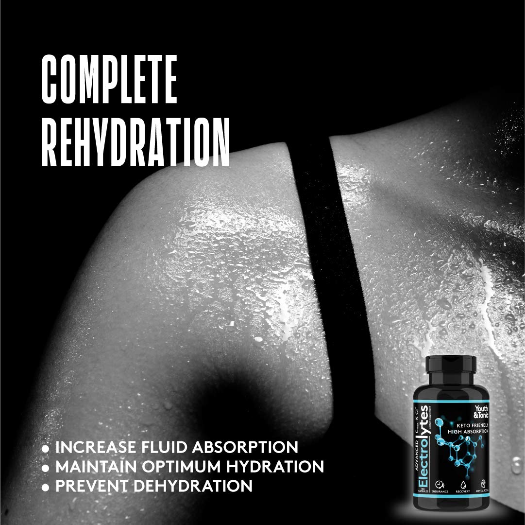 Complete Electrolyte Supplement Pills High Absorption | Cmax Potassium Youth & TonicUS supplements
