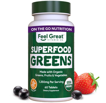 Superfood Greens by Feel Great Vitamin Co. | Organic Greens, Fruits and Veggies The Feel Great Vitamin CompanyUS supplements